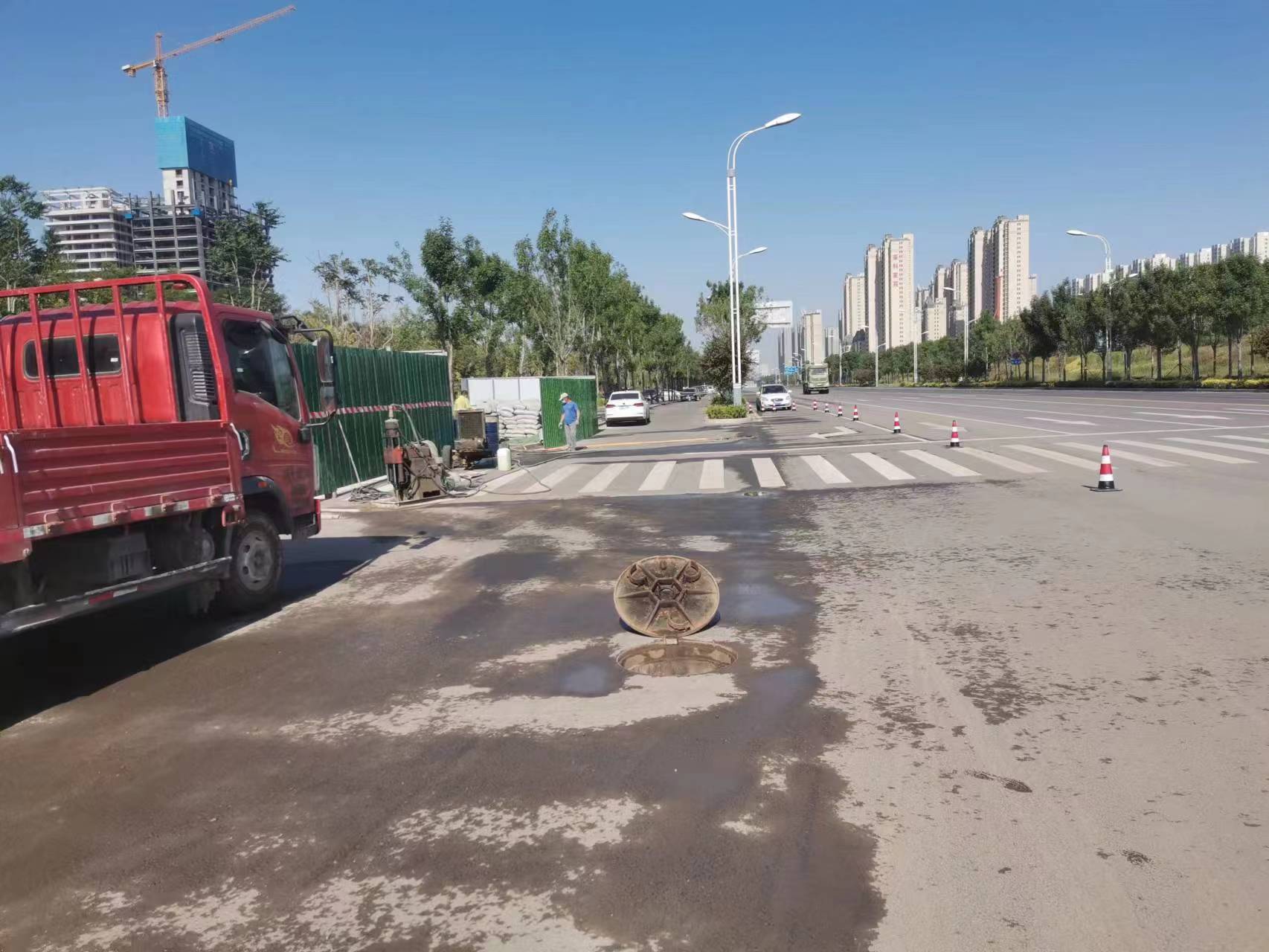 崖城镇路面地基沉降注浆